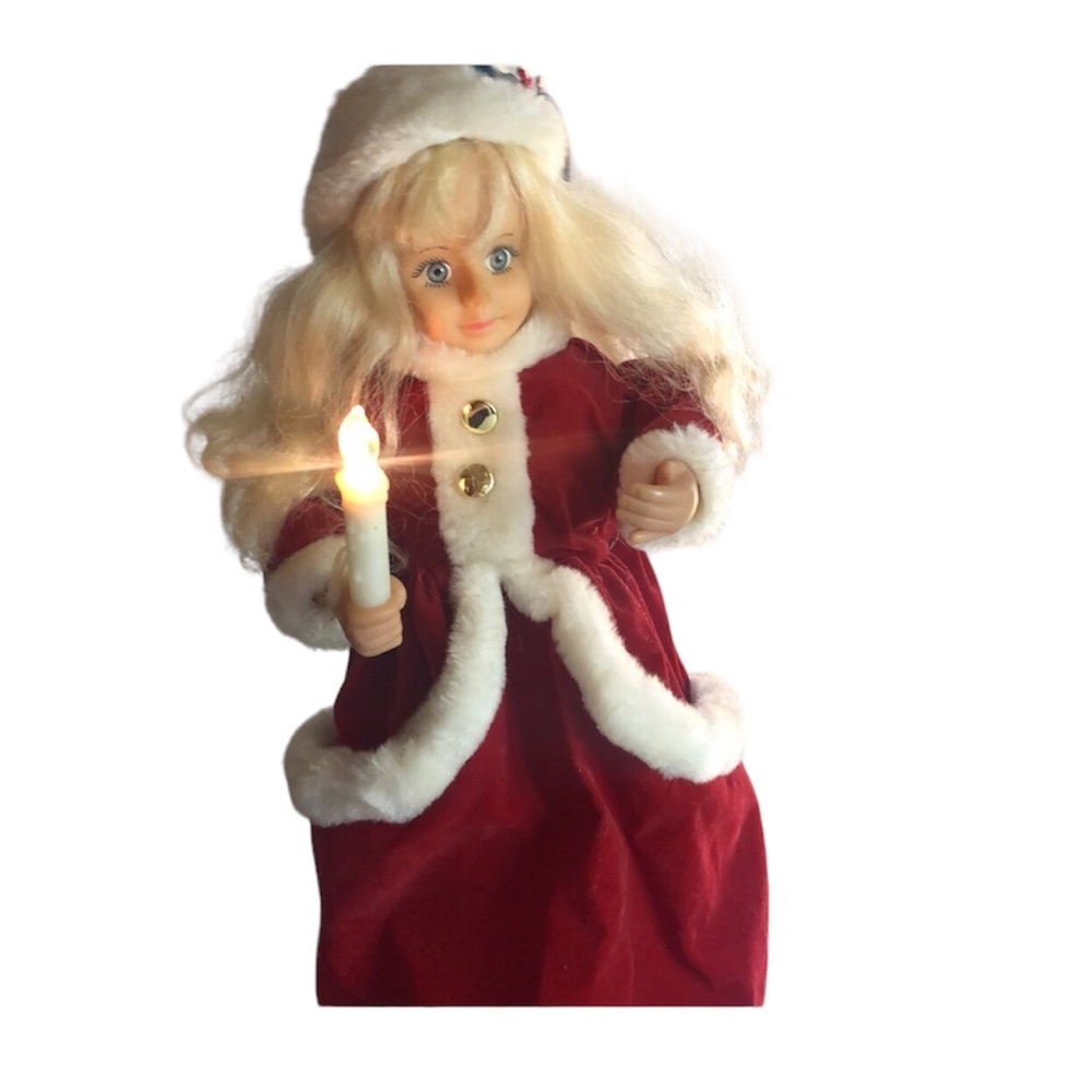 VTG PADMA Christmas collectors Carol doll